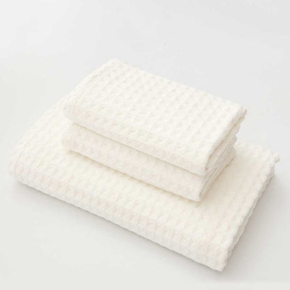 Ownkoti Simple Comfy Cotton Waffle Weave Towel Set Towels Ownkoti 3