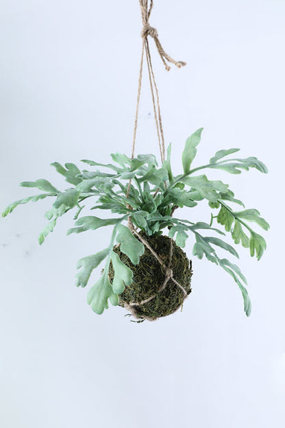Artificial Fern Hanging Greenery Plant Decor Ownkoti B# 6PCS