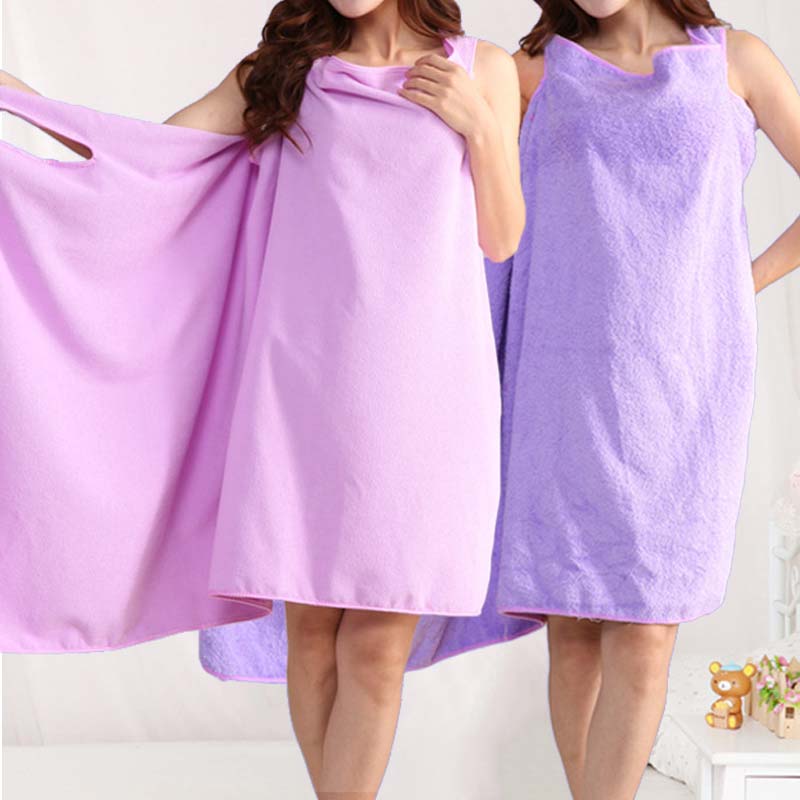 Women's Wearable Spa Towel Bath Wrap