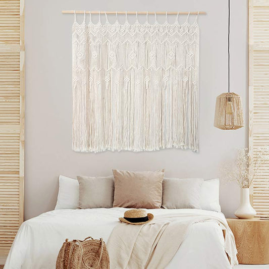 Macrame Wall Hanging Cotton Woven Tapestry Home Decor