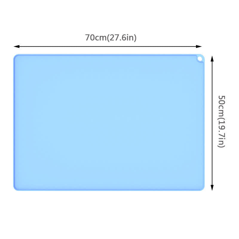 Simple Waterproof Pet Silicone Placemat