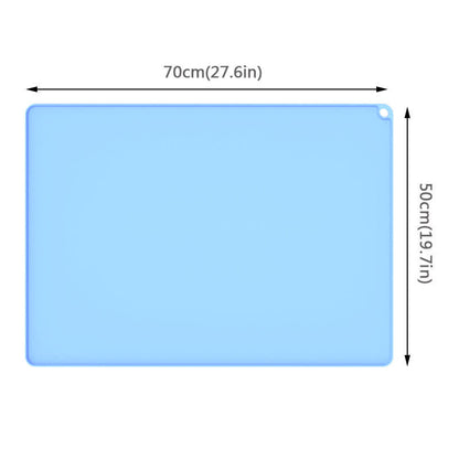Simple Waterproof Pet Silicone Placemat
