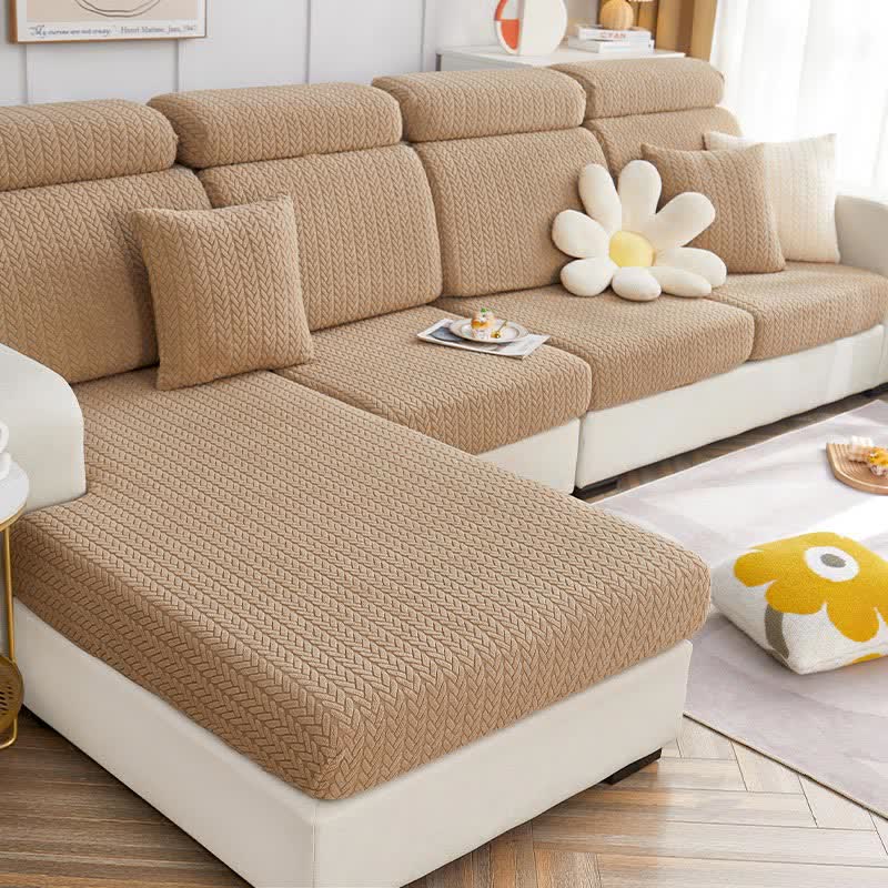 Ownkoti Wheat Pattern Sectional Pet Couch Cover