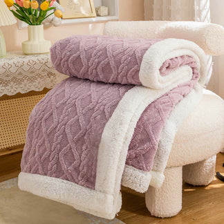 Ownkoti Puffy Cozy Reversible Throw Blanket – ownkoti