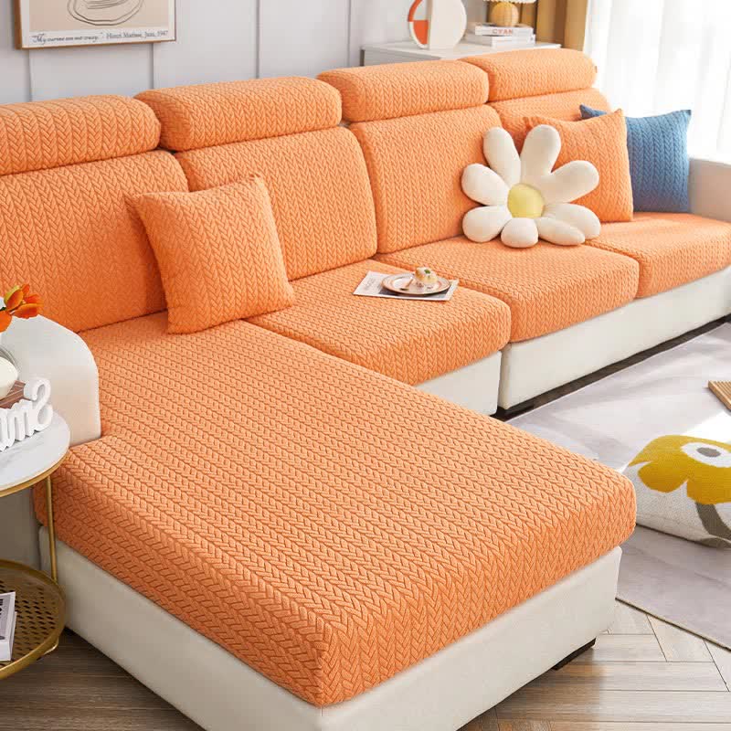Ownkoti Wheat Pattern Sectional Pet Couch Cover
