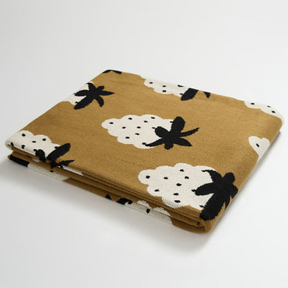 Strawberry Print Soft Cotton Reversible Blanket Blankets Ownkoti 14