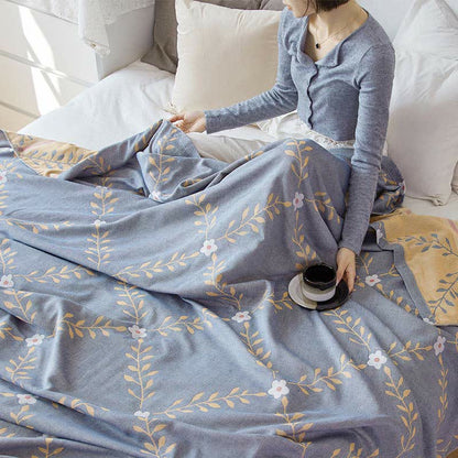 Thin Breathable Two Layers Reversible Quilt