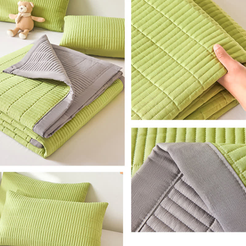 Solid Color Soft Reversible Coverlet Blanket Coverlets Ownkoti 10