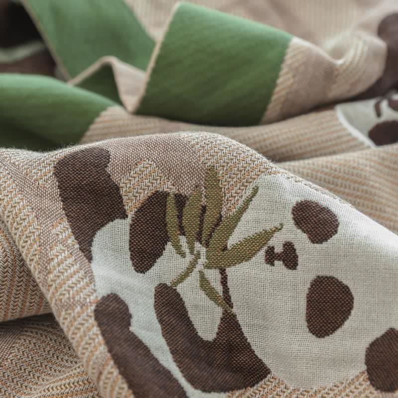Cute Panda Print Cotton Reversible Quilt Quilts Ownkoti 6