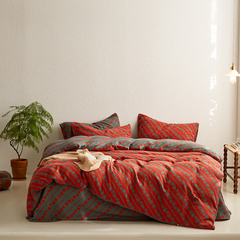 Cotton Gauze Breathable Bedding Sets (4PCS)