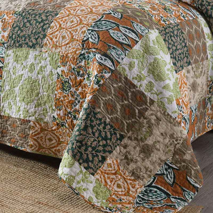 Elegant Pastoral Organic Cotton Bedding Set(3PCS)