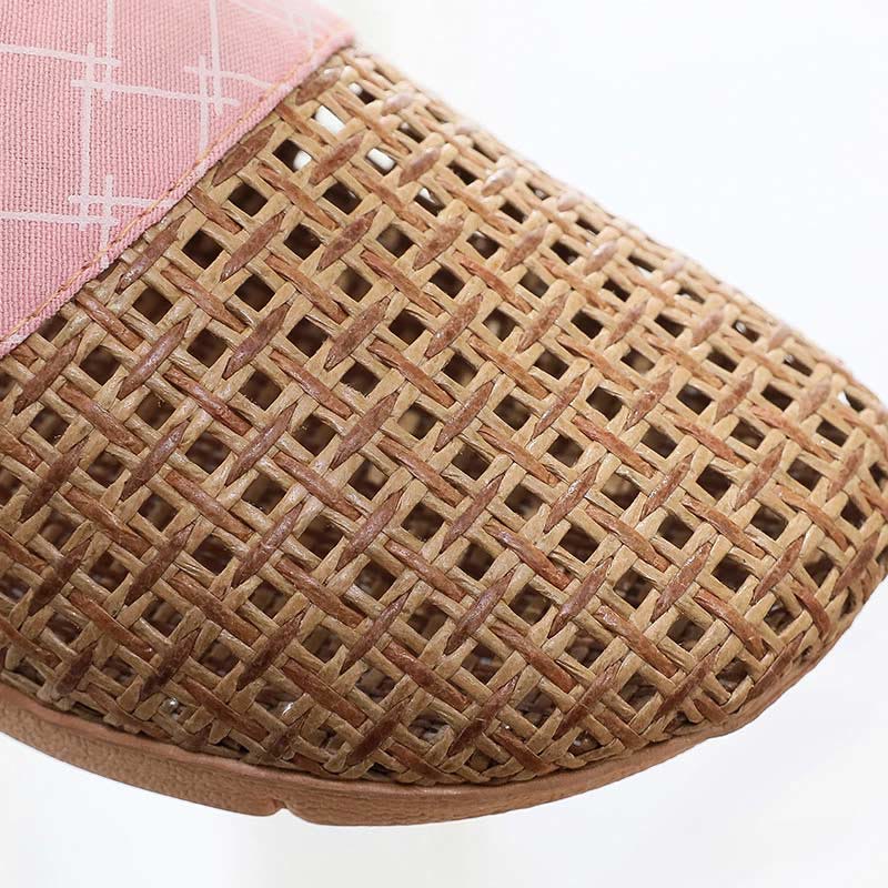 Modern Hollow-out Anti-slip Flax Slippers Slippers Ownkoti 14