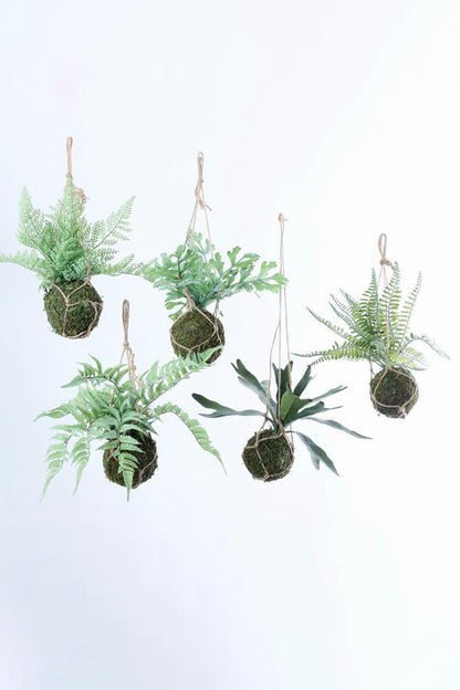 Artificial Fern Hanging Greenery Plant Decor Ownkoti 3