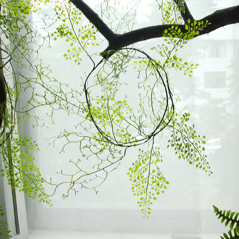 Vine Green Leaves Hanging Wall Decor Decor Ownkoti 9
