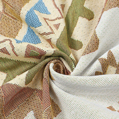 Bohemia Geometric Print Tassel Soft Blanket Blankets Ownkoti 8