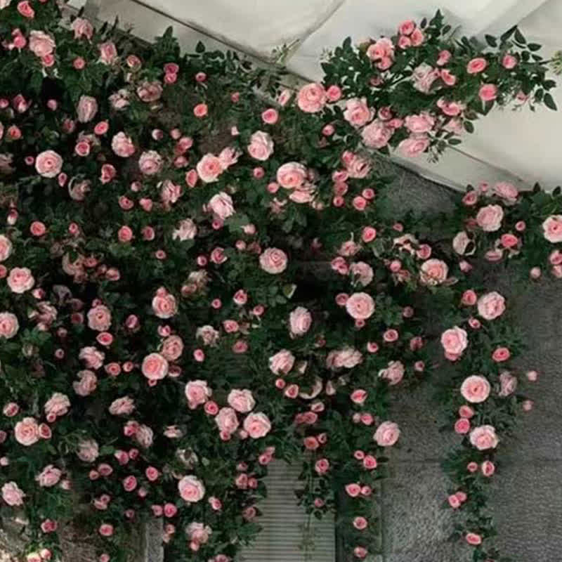 Artificial Rose Hanging Garden Wall Decor Decor Ownkoti 4