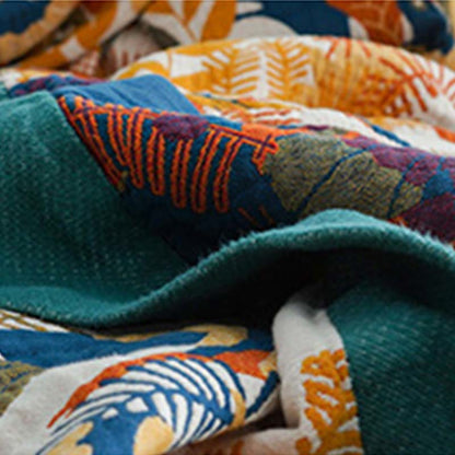 Ownkoti Soft Bird & Flower Cotton Reversible Quilt Quilts Ownkoti 13