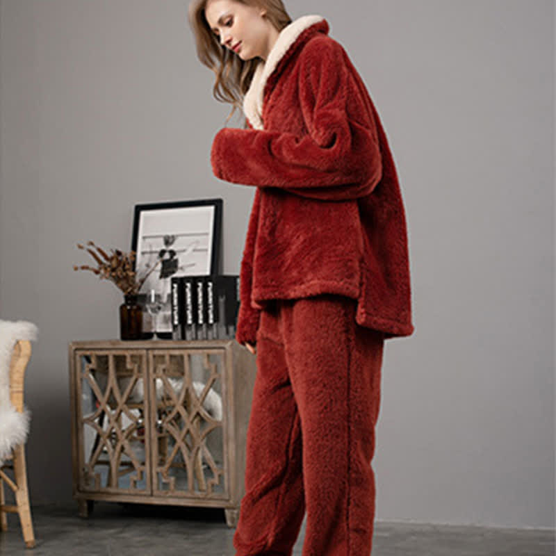 Warm outlet loungewear set