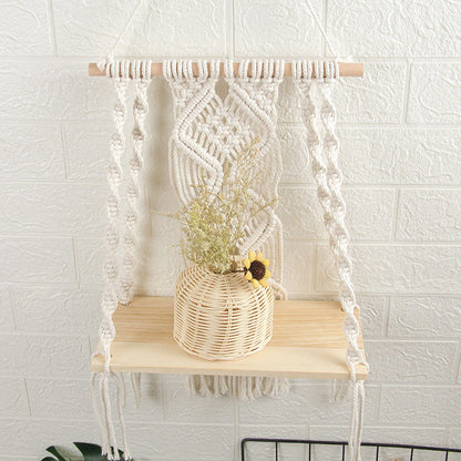 Hand Woven Cotton Tapestry Plant Holder