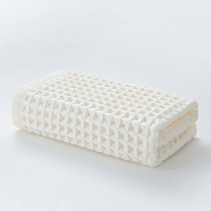 Simple Cotton Waffle Weave Towel (3PCS)