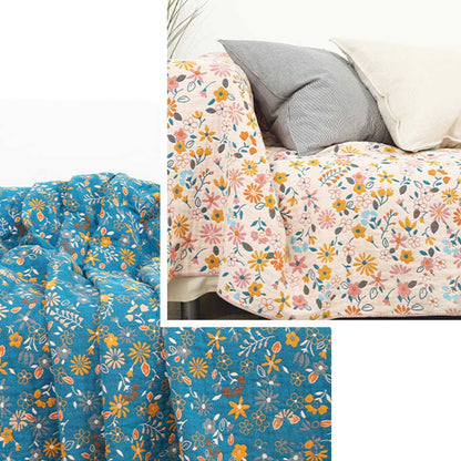 Ownkoti Garden Flower Tassels Blanket Sofa Cover Blankets Ownkoti 5