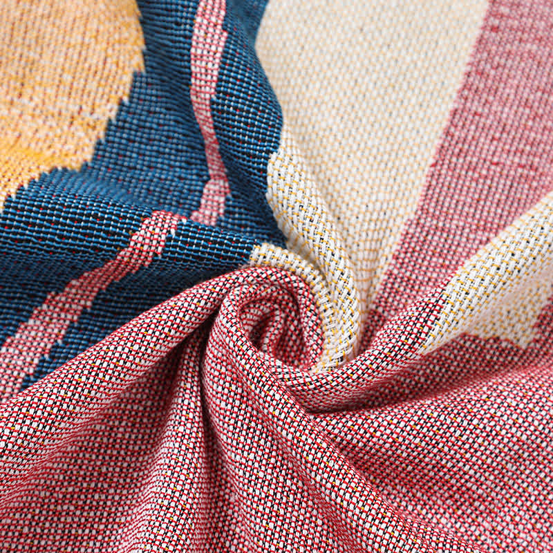 Natural Style Tassel Lightweight Soft Blanket Blankets Ownkoti 5