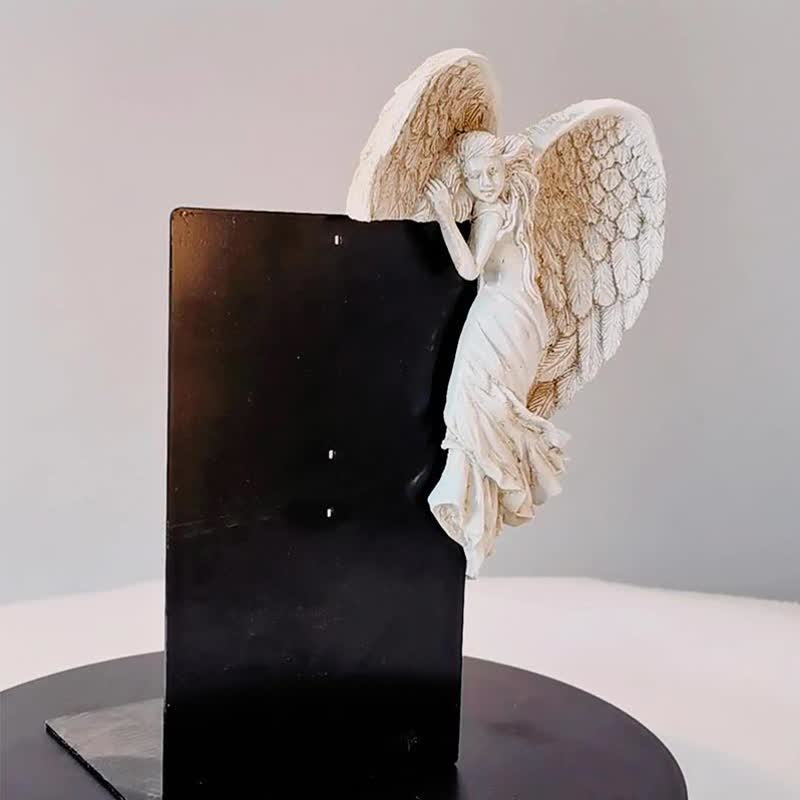 Ownkoti Door Frame Angel Wings Sculpture