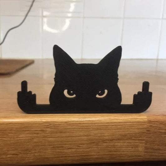 Funny Black Cat Creative Decorative Ornament