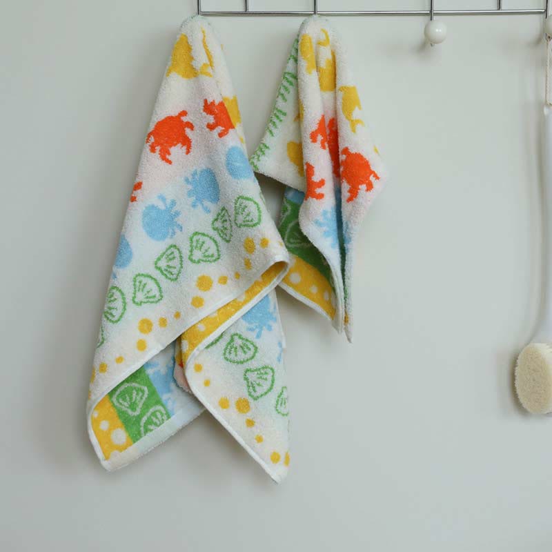 Ownkoti Cute Dolphin Cotton Towel for Kids