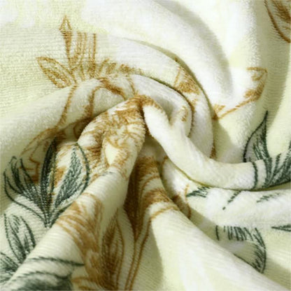 Pure Cotton Floral Soft Breathable Towel