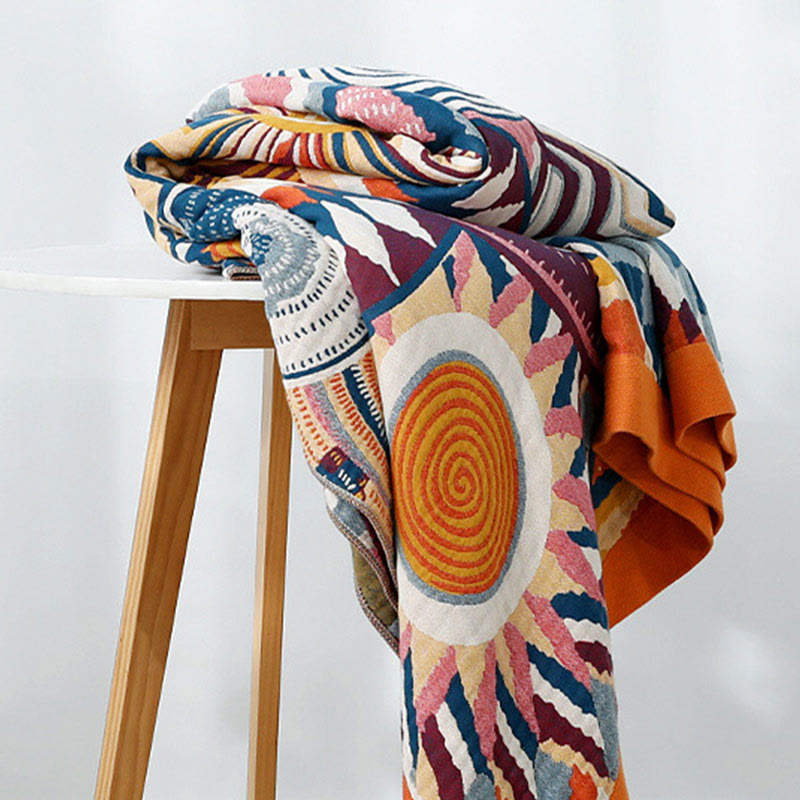 Ownkoti Nordic Throw Blanket Reversible Sofa Towel Blankets Ownkoti 5