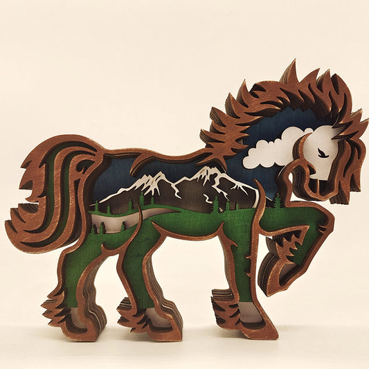 Creative Forest Animal Decoration - Horse