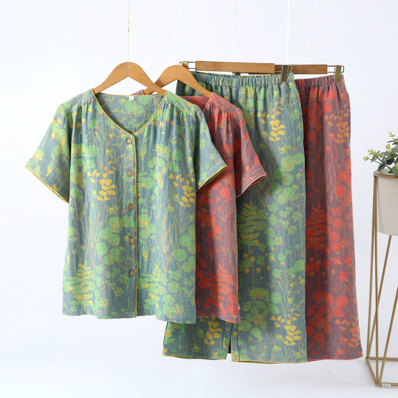 Drawstring Lounge Pants & Crop Top Set main image 1