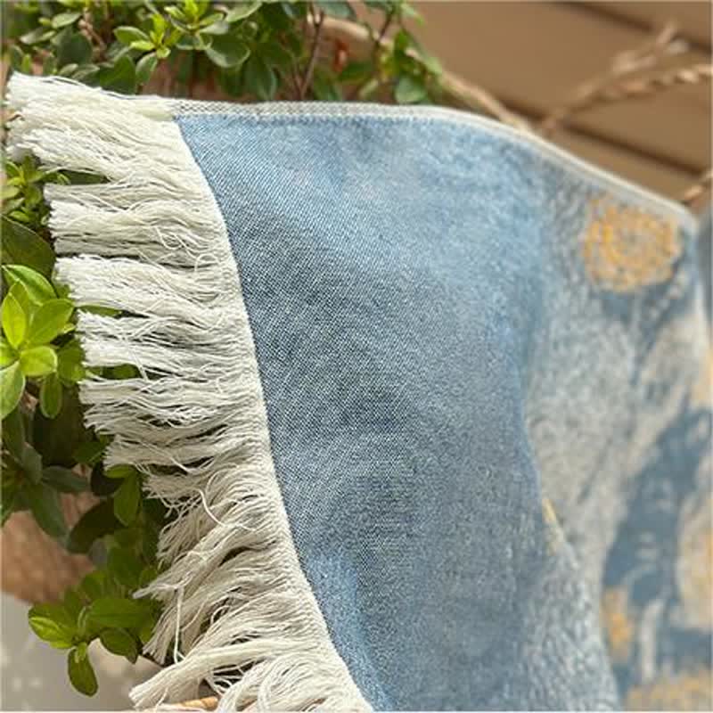 Pure Cotton Tassel Breathable Towel