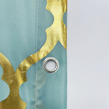 Fish Scale Pattern Decorative Shower Curtain